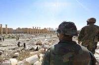 Ejército sirio encuentra una fosa común con 40 cuerpos en Palmira tras recuperar la ciudad de manos de Estado Islámico