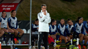 El entrenador de la selección española femenina de fútbol, Jorge Vilda