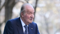 El exmonarca Juan Carlos I en la celebración del 60 cumpleaños de su hija Elena. Madrid, 20 de diciembre de 2023.