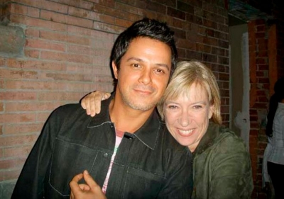 Alejandro Sanz y Rosa Lagarrigue, en una imagen de archivo.