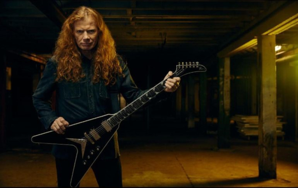 Dave Mustaine, de Megadeth. 