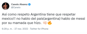 'Kun' Agüero y Cesc Fábregas defienden a Messi tras la polémica con 'Canelo' Álvarez y la camiseta de México