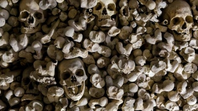 Detalle del Osario de Wamba