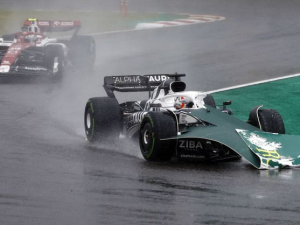 Gasly, en la accidentada salida.