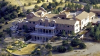 El antiguo rancho de Jeffrey Epstein en el sur de Santa Fe, Nuevo México, EE.UU.