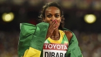 Dibaba, en una prueba de 2015