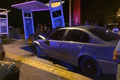 El percance ocurrió en la Carretera Santa Rosa - Guadalajara, a la altura del Fraccionamiento Puerta del Sol.