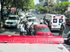 En la ZMG se pueden observar a diario choques como en la imagen. A pesar de eso, sólo 23 de cada 100 autos están asegurados. El Informador / A. Hinojosa