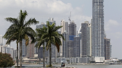 Paseo marítimo de la ciudad de Panamá
