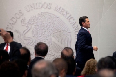 El titular del Ejecutivo, Enrique Peña Nieto.