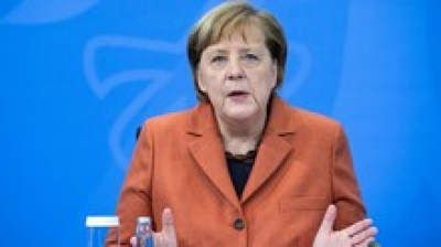La canciller alemana Angela Merkel