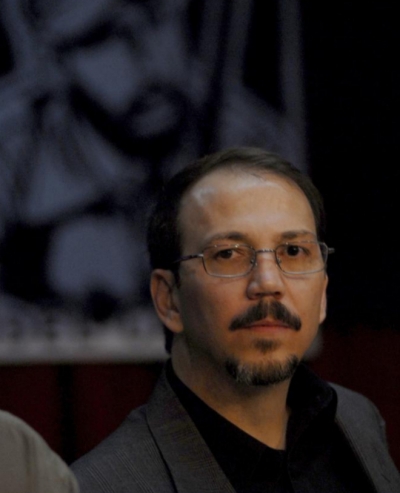 Alejandro Castro Espín, en la Feria del Libro de La Habana.