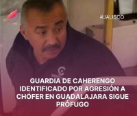 ¿Quién es el hombre que agredió a chofer en Guadalajara? Todo lo que se sabe