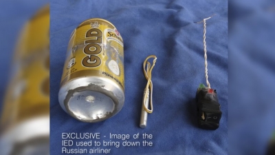 El Estado Islámico mostró la bomba casera con la que derribó el avión ruso en Egipto