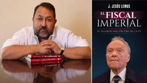 El periodista Jesús Lemus, autor del libro 'El Fiscal Imperial, el eslabón más oscuro de la 4T' (ed. HarperCollins, agosto 2022)