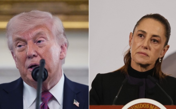 Trump se lanza contra Claudia Sheinbaum por cárteles: “Es una mujer muy asustada”