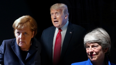 Trump insultaba por teléfono a líderes extranjeros, entre ellos Angela Merkel y Theresa May, con diatribas "casi sádicas"