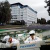 La sede central de Foxconn, la empresa subcontratada por Apple con base en Taiwan que ha estado en la mira de las autoridades en repetidas oportunidades por faltas a las condiciones laborales básicas