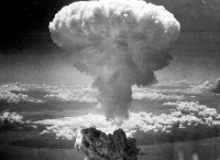 Explosión de la bomba atómica lanzada sobre Nagasaki en 1945, en la que murieron entre 40.000 y 70.000 personas en un instante