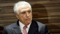 El expresidente de Brasil Michel Temer.
