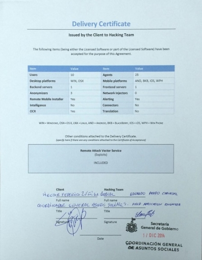 Afirman que el gobierno de Jalisco adquirió herramientas de espionaje digital a la empresa italiana Hacking Team, por 448 mil euros