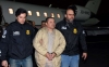 19 de enero 2017.El líder del cártel de Sinaloa, Joaquín &quot;El Chapo&quot; Guzmán, es custodiado por elementos de la DEA para ser trasladado a un penal de máxima seguridad en Estados Unidos