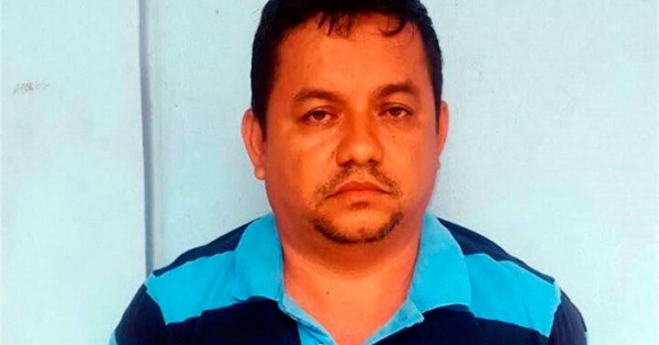 Gabino Peralta, presunto narcotraficante. 