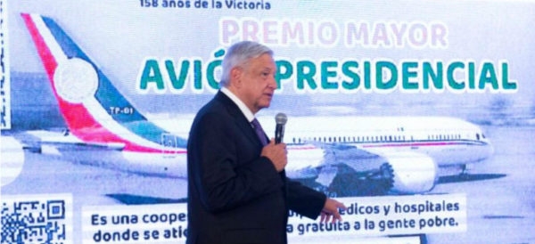 ¿Qué pasaría si te ganas el avión presidencial?