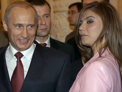 El presidente Putin junto a Alina Kabáyeva, la gimnasta treintañera que podría ser su nueva pareja.