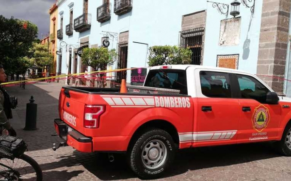 Al lugar acudieron Protección Civil y Bomberos de Tlaquepaque 