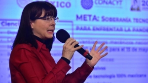 María Elena Álvarez-Buylla Roce, directora general del Consejo Nacional de Ciencia y Tecnología.