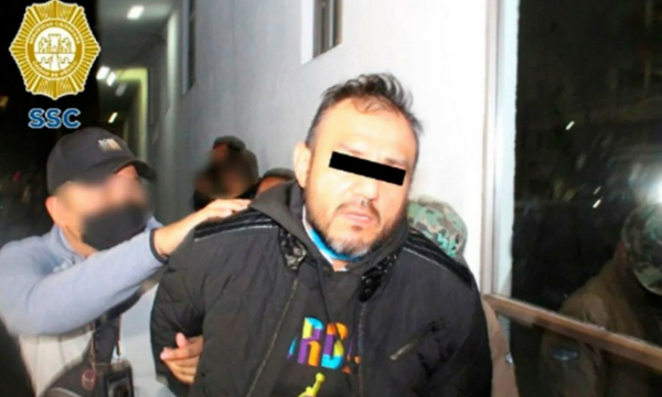 Policías capitalinos detuvieron a Juan Carlos Herrera Segura, ‘El Pipis’, posiblemente vinculado al grupo delincuencial la ‘Unión Tepito’.