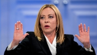 La primera ministra italiana, Giorgia Meloni.
