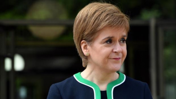 La ministra principal de Escocia, Nicola Sturgeon