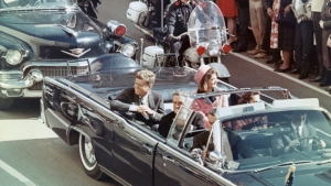 El presidente estadounidense John F. Kennedy y la primera dama Jacqueline Kennedy, Dallas, Texas, el 22 de noviembre de 1963