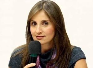 Cyntia Cantero Pacheco, contralora ciudadana del Ayuntamiento de Guadalajara, señalada de ser la tapadera del alcalde de esa ciudad, Pablo Lemus.