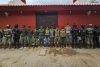 Tras el enfrentamiento en Huitzontla, Michoacán, fueron aprehendidos nueve integrantes del &#039;CJNG&#039;, informó en redes sociales Omar García Harfuch, titular de la SSPC.