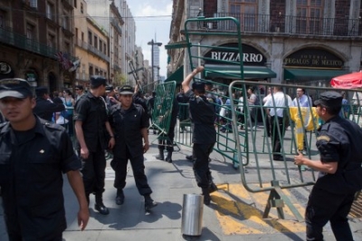 (Archivo) Cerca Estado Mayor el Zócalo capitalino.