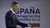 El presidente del Gobierno de España, Pedro Sánchez, tras una Cumbre Europea extraordinaria en Bruselas, Bélgica, 23 de enero de 2026.
