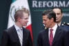 Foto de 2013 cuando Ricardo Anaya era presidente del Congreso, en el evento de la presentación de la Reforma Fiscal, impulsada por el presidente de México, Enrique Peña Nieto