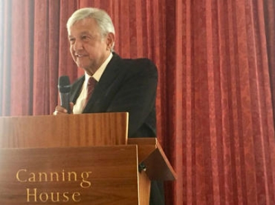 El político mexicano estuvo recientemente en Londres, durante una gira que emprendió por el Reino Unido.