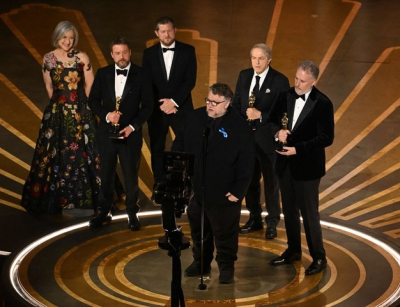 Guillermo Del Toro fue uno de los primeros en recibir la estatuilla de los premios Óscar.