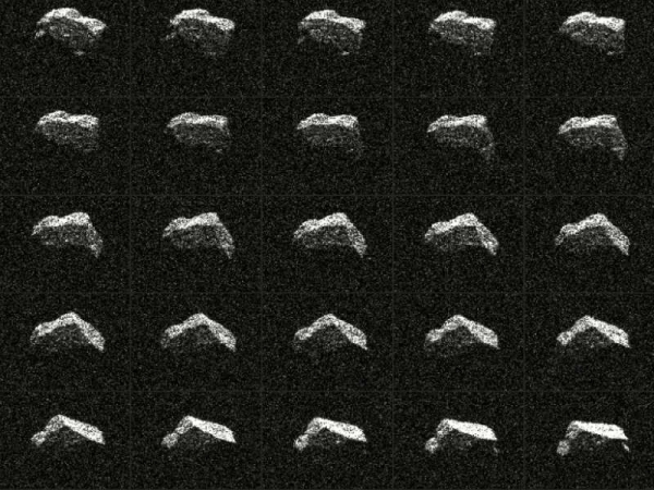 Publican las únicas fotos de un asteroide que pasó cerca de la Tierra