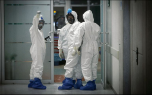 Primera línea. Área de Urgencias de COVID-19 del HGO, también conocido como Hospital de Zoquipan