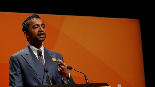 El fundador y director ejecutivo de la compañía de inversiones Social Capital, Chamath Palihapitiya