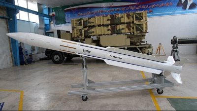 Sistema antimisiles Sayyad-2, Teherán, Irán, 9 de noviembre de 2013.