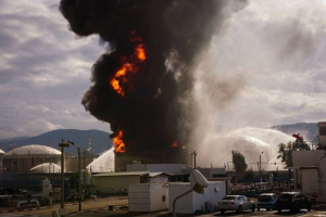 Dron iraní ataca planta química israelí