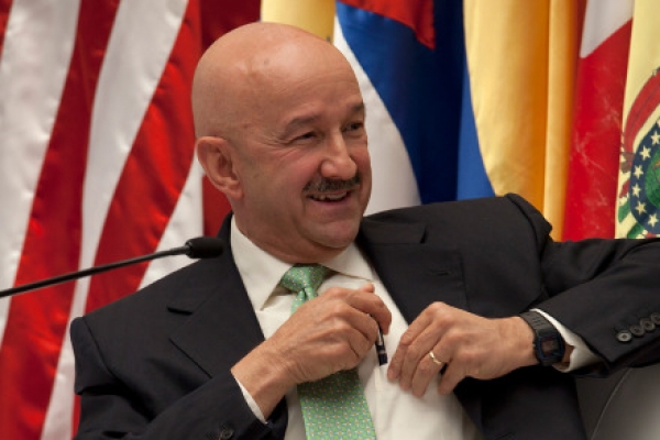 Carlos Salinas, expresidente de México.