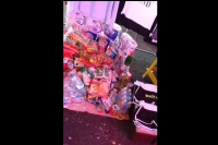 Víveres donados se venden en tianguis