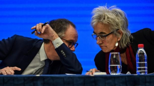 Peter Ben Embarek, jefe de la misión de la OMS en China, ofreció una rueda de prensa junto a Marion Koopmans el pasado 9 de febrero en Wuhan